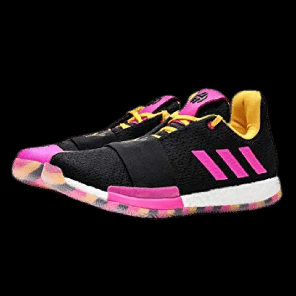 Adidas Harden Vol. 3 'Black Shock Pink' - HypeFly India View 2