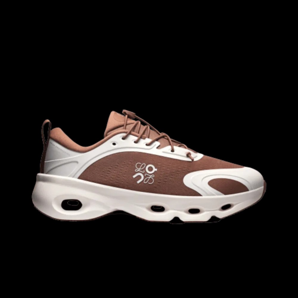 Loewe x On Running Cloudsolo Taupe Eggshell - HypeFly India View 1