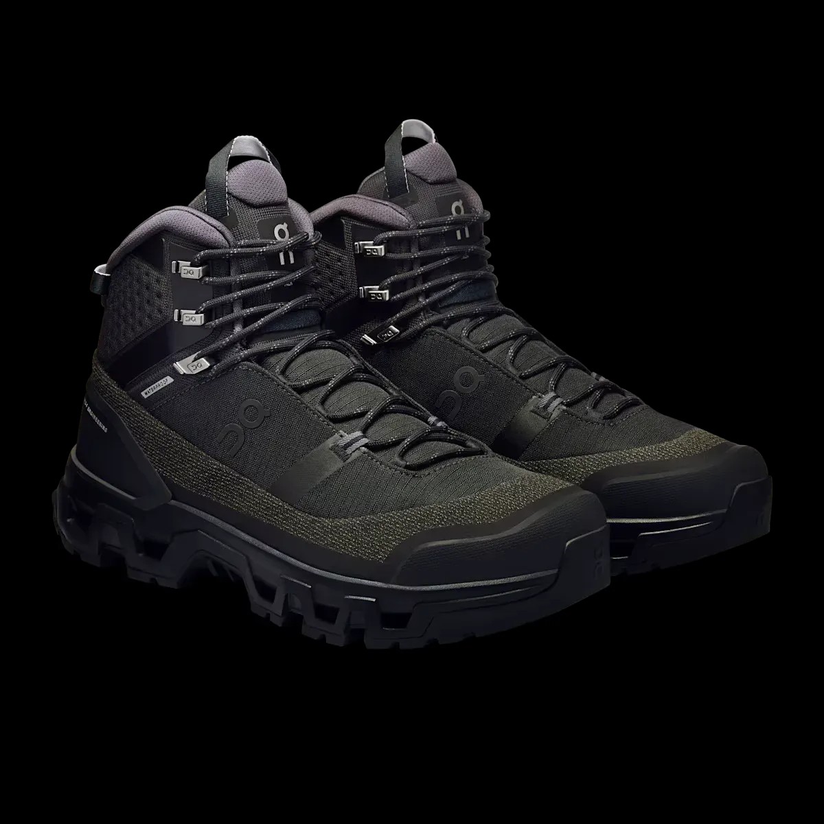 On Running Cloudrock Trek WP Black - HypeFly India View 3