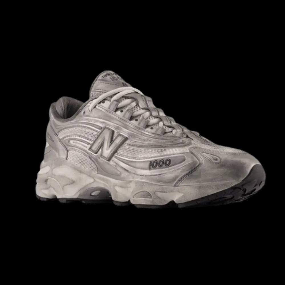 New Balance 1000 'Silver Distressed' - HypeFly India View 3