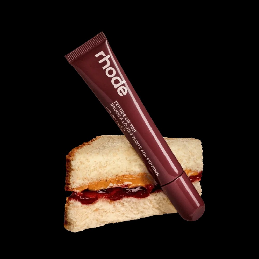 Rhode Peptide Lip Tint "PBJ - Warm Berry Brown" - HypeFly India View 3