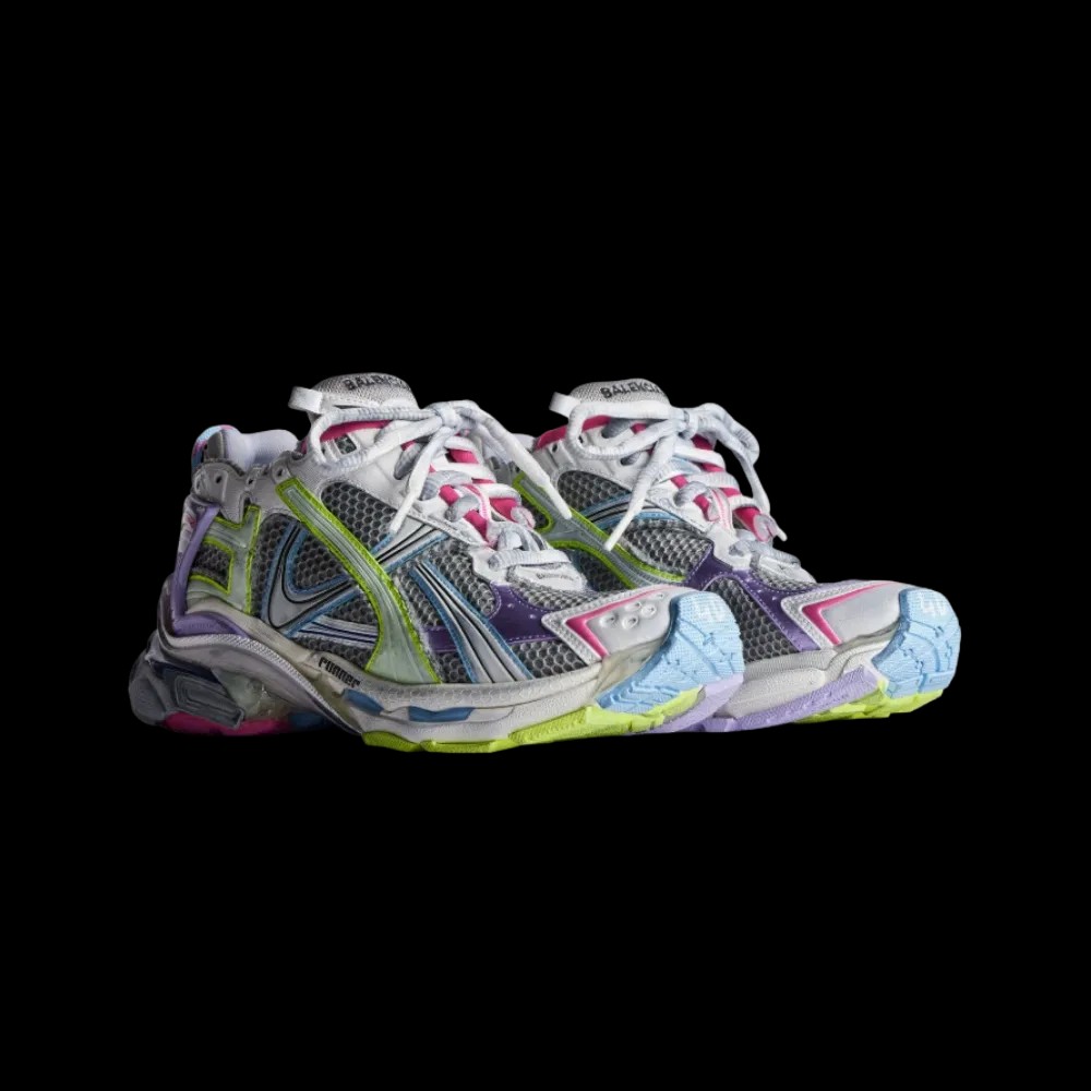 Balenciaga Runner Sneaker In Grey - HypeFly India View 5