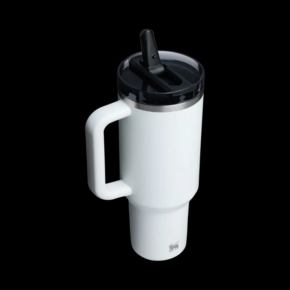 Stanley Quencher ProTour Flip Straw Tumbler (40OZ) Chalk - HypeFly India View 2