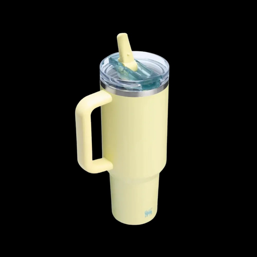 Stanley Quencher ProTour Flip Straw Tumbler (40OZ) Pomelo - HypeFly India View 2