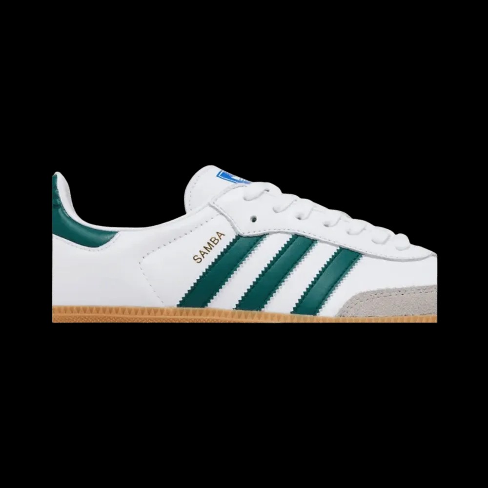 Samba OG 'White Collegiate Green Gum' - HypeFly India View 4
