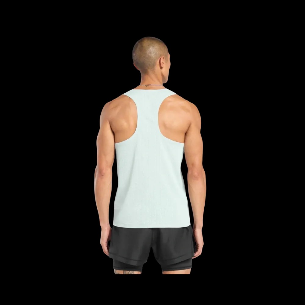 Gymshark Running Tank Slim Fit Cool Blue - HypeFly India View 2