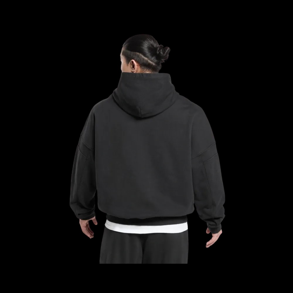 Gymshark Heavyweight Hoodie Oversized Fit Black - HypeFly India View 5