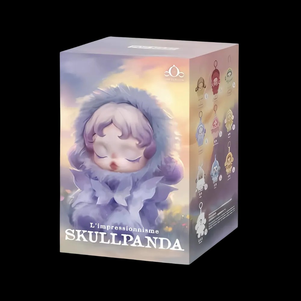 Pop Mart L'impressionnisme θSKULLPANDA Series Plush Doll Single Blind Box - HypeFly India View 1