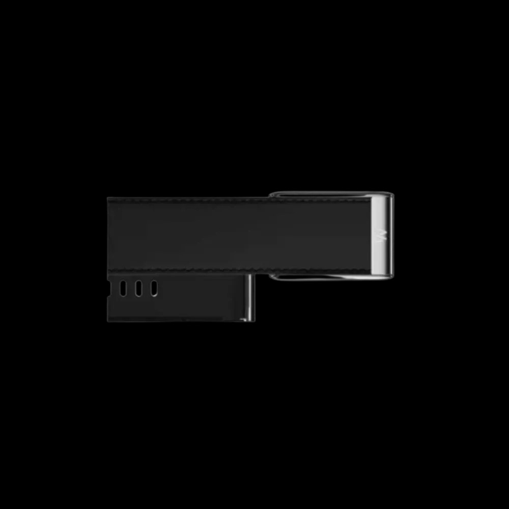 Whoop 5.0 Leatherluxe Straight Black/Cream with Titanium Band (Strap Only) - HypeFly India View 2