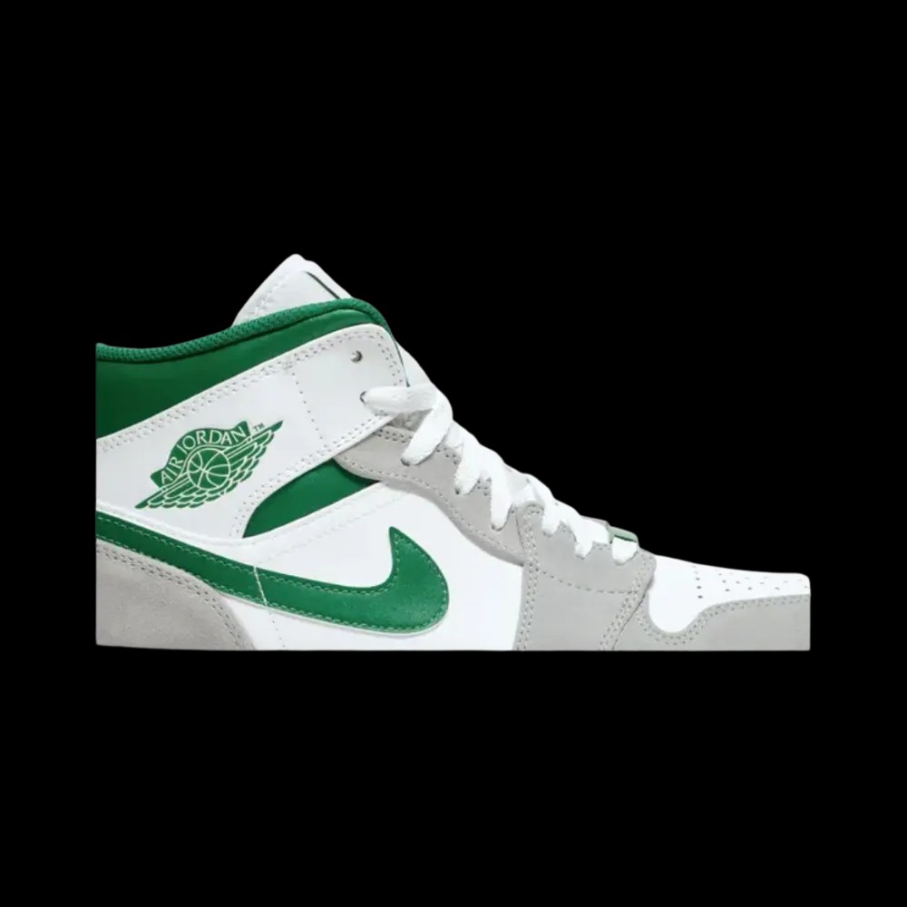 Air Jordan 1 Mid SE Grey Green - HypeFly India View 3