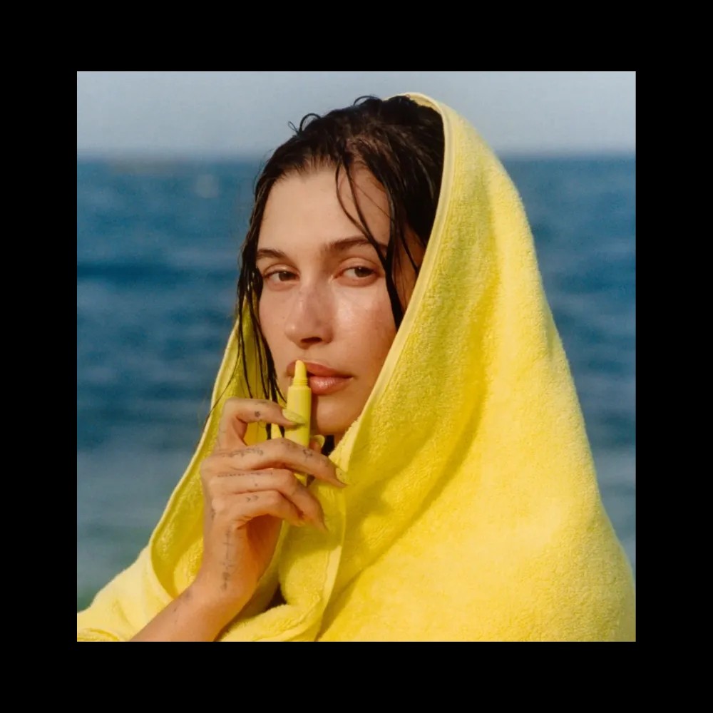 Rhode Peptide Lip Tint "Lemontini - Shimmery Sheer Gold" - HypeFly India View 2