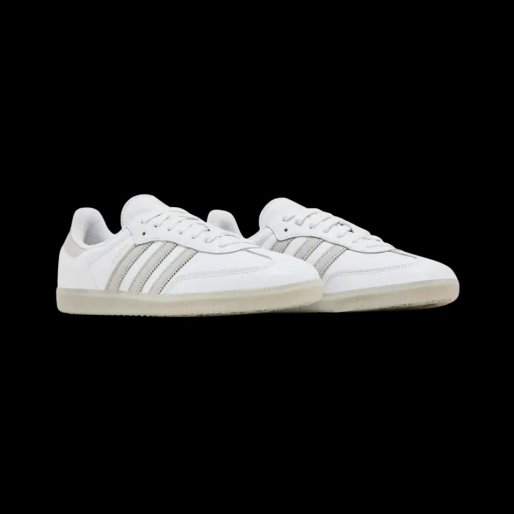 Adidas Samba OG Footwear White Grey - HypeFly India View 3