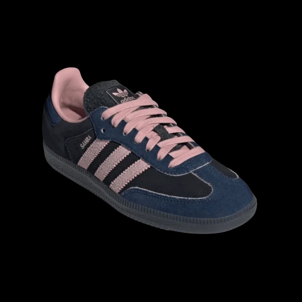 Adidas Samba OG Black Wonder Mauve Indigo - HypeFly India View 3