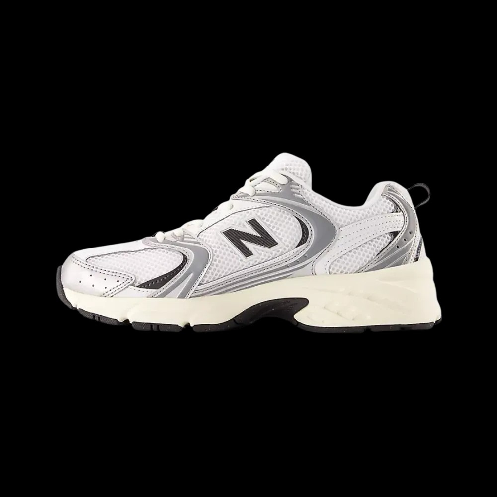 New Balance 530 'Silver Metallic Black Cement' - HypeFly India View 3