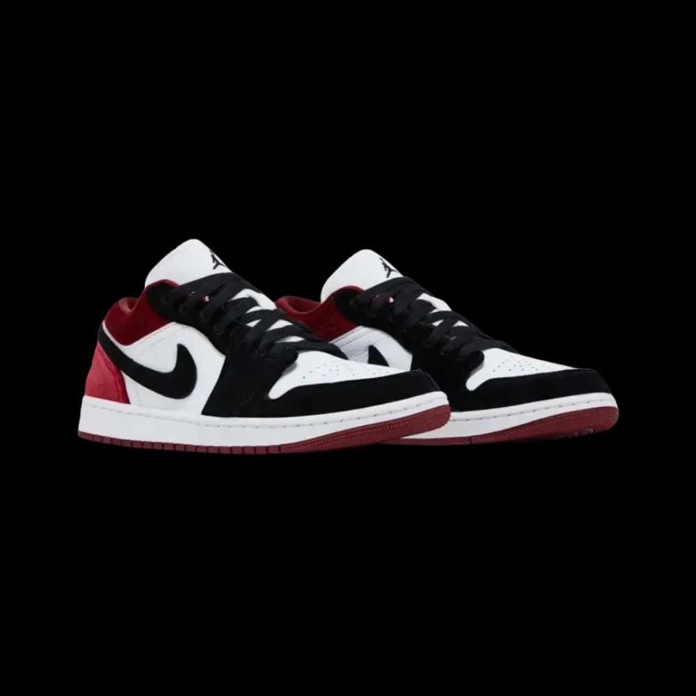 Air Jordan 1 Low SE 'Velvet Black Toe' - HypeFly India View 4