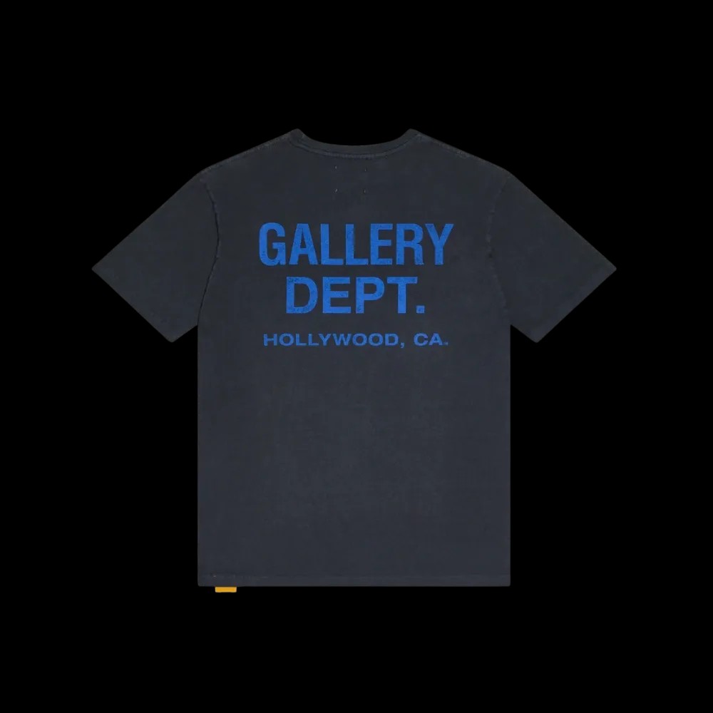 Gallery Dept Souvenir Tee Washed Black - HypeFly India View 1