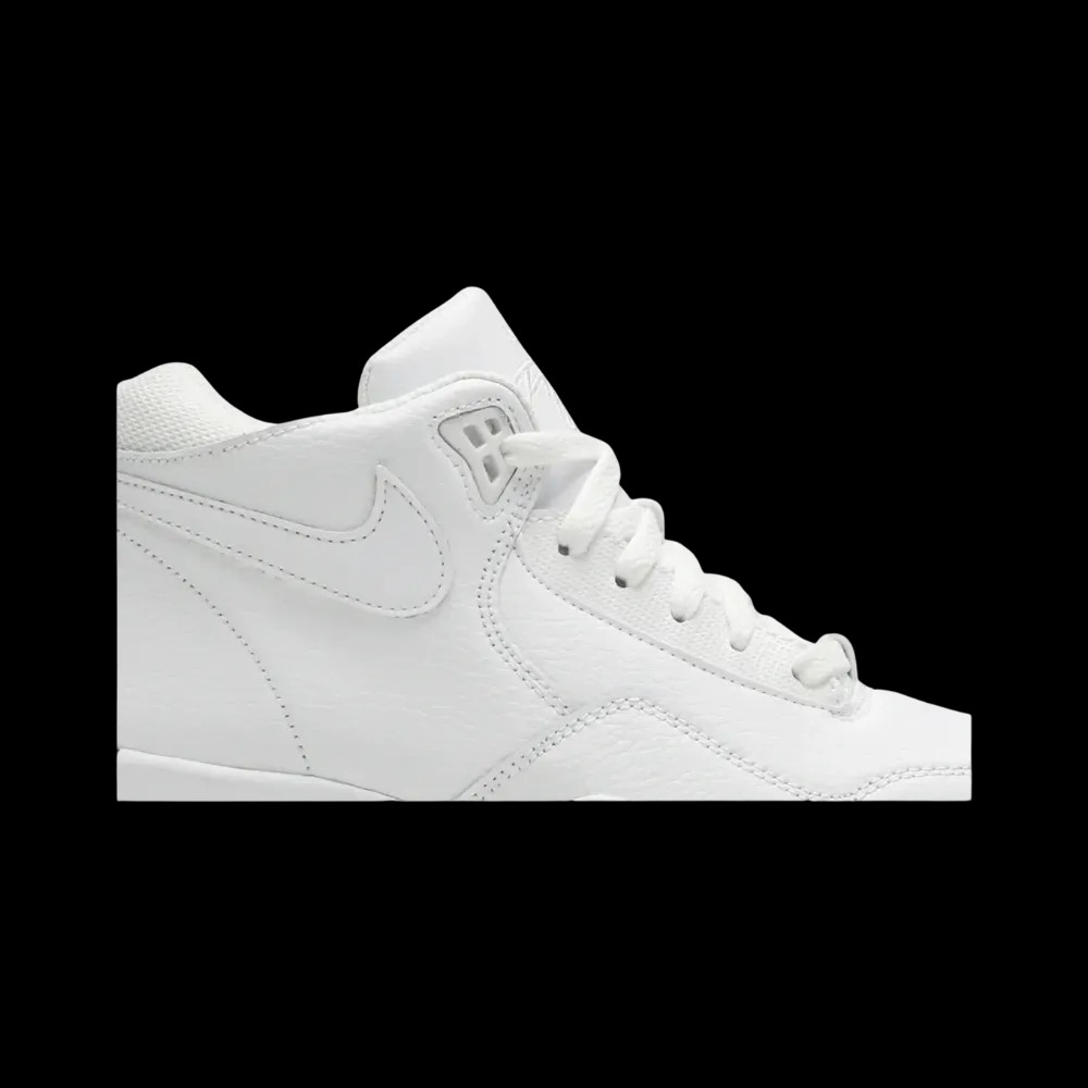 Nike Flight Legacy Triple White - HypeFly India View 2