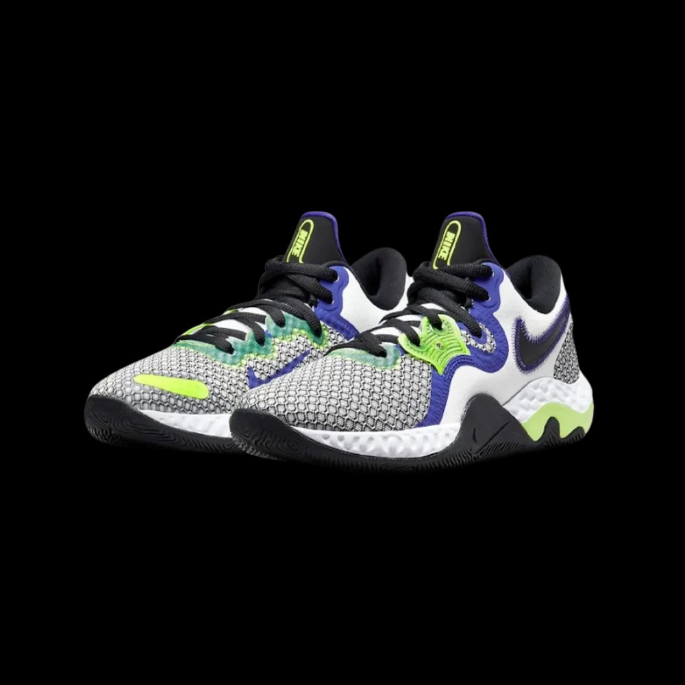 Nike Renew Elevate 2 White Volt Indigo - HypeFly India View 3