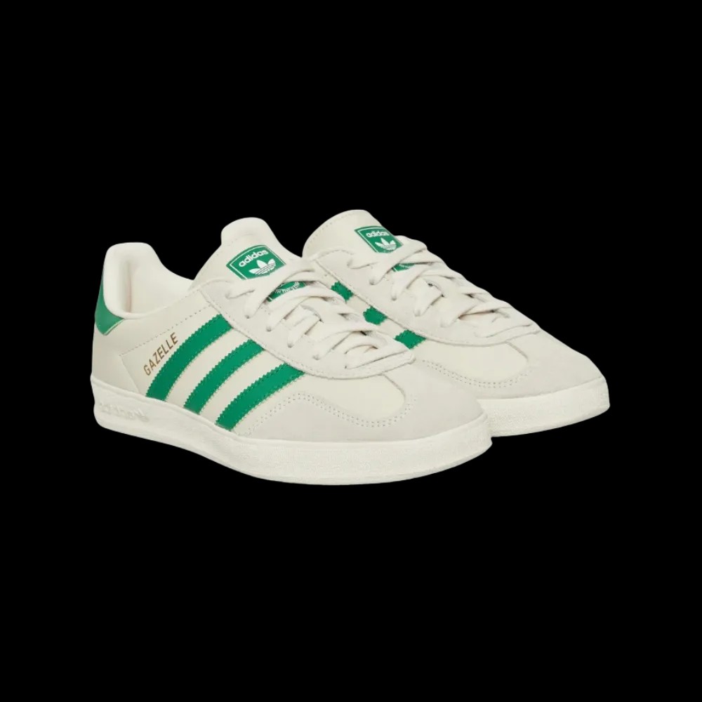 Adidas Gazelle Indoor Chalk White Green - HypeFly India View 5