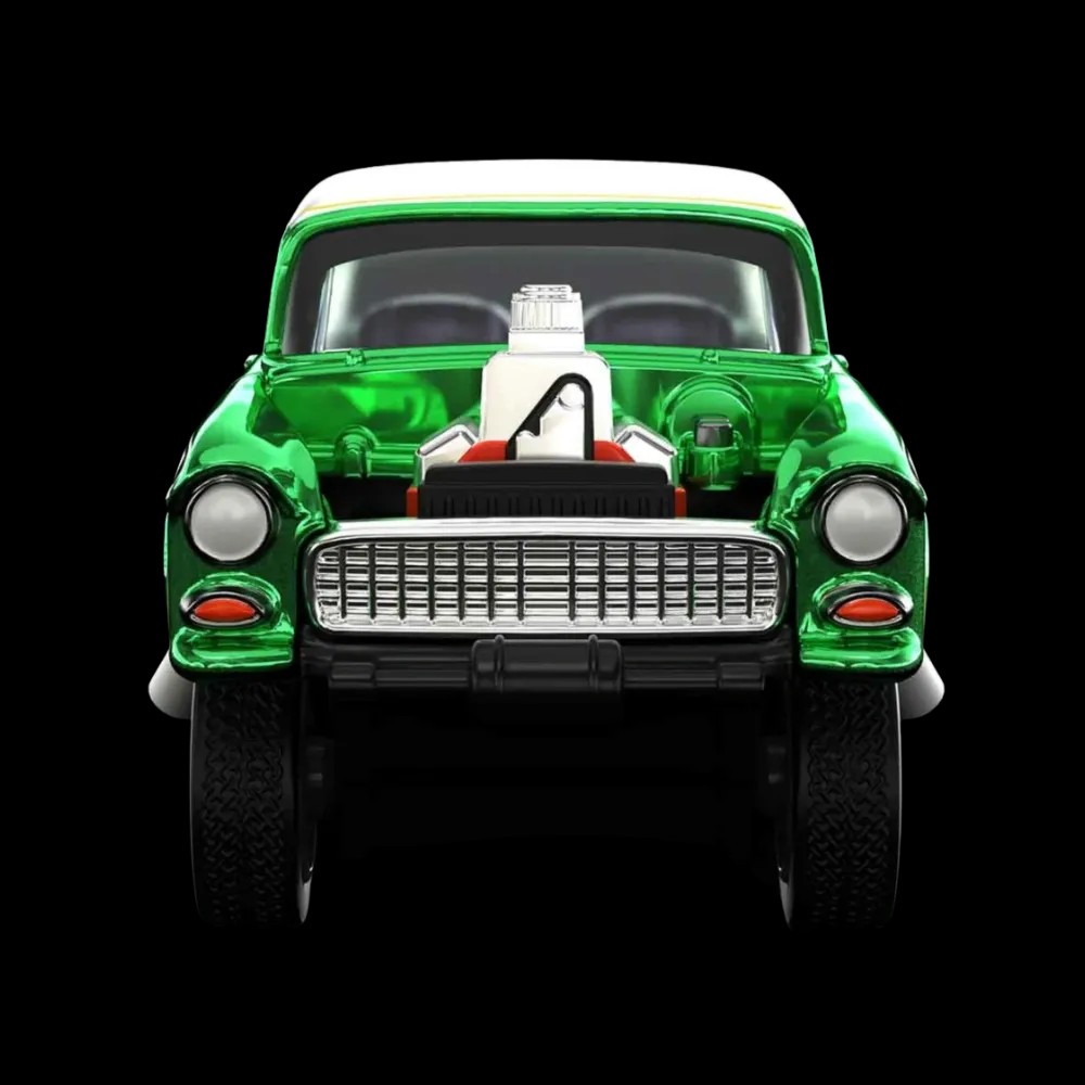 Hot Wheels HWC Special Edition ‘55 Chevy Bel Air Gasser Triassic-Five Dino - HypeFly India View 5