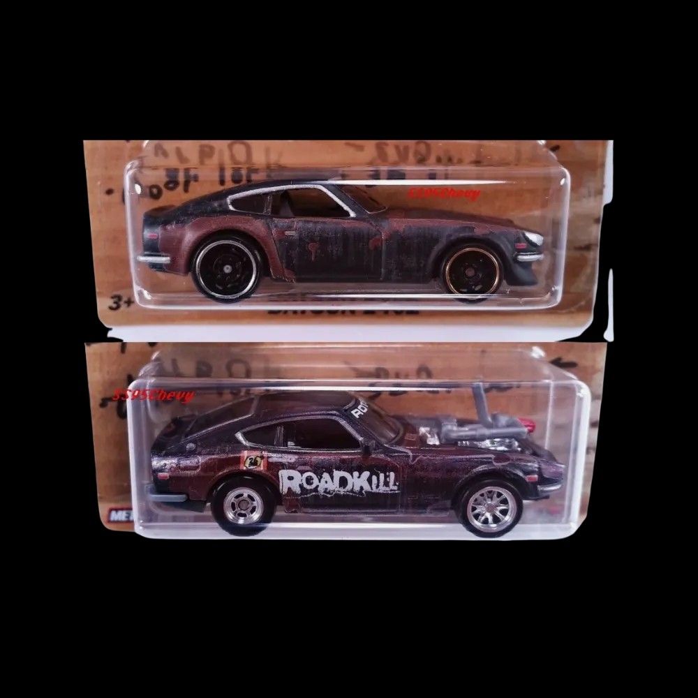 Hot Wheels Motortrend Roadkill Rotsun Custom '71 & Datsun 240Z Set - HypeFly India View 2