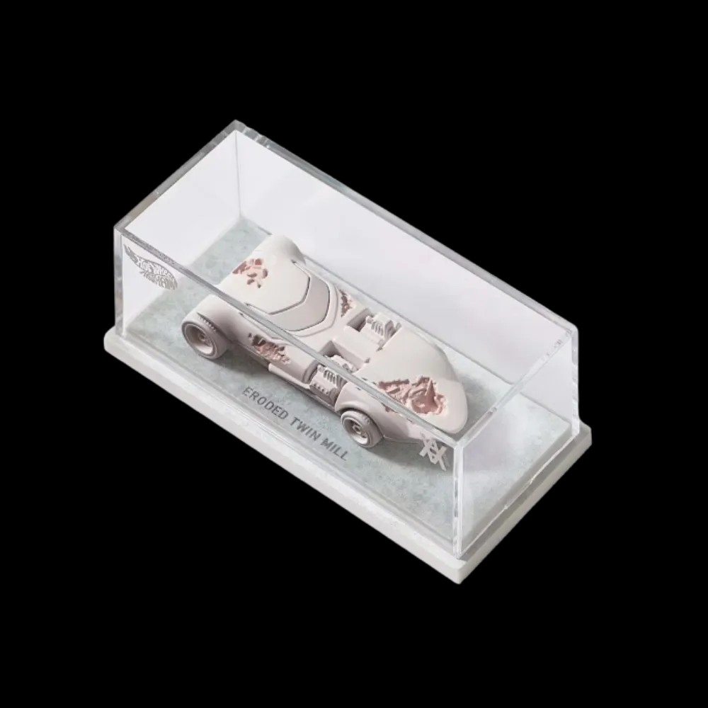 Mattel Hot Wheels x Daniel Arsham Eroded Twin Mill - HypeFly India View 1