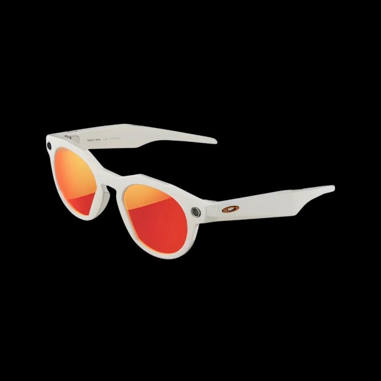 Meta X Oakley Hstn Glasses - Warm Grey/Prizm Ruby