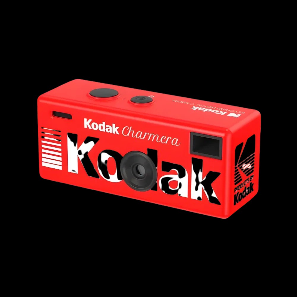 Kodak Charmera Keychain Digital Camera - Red - HypeFly India View 1