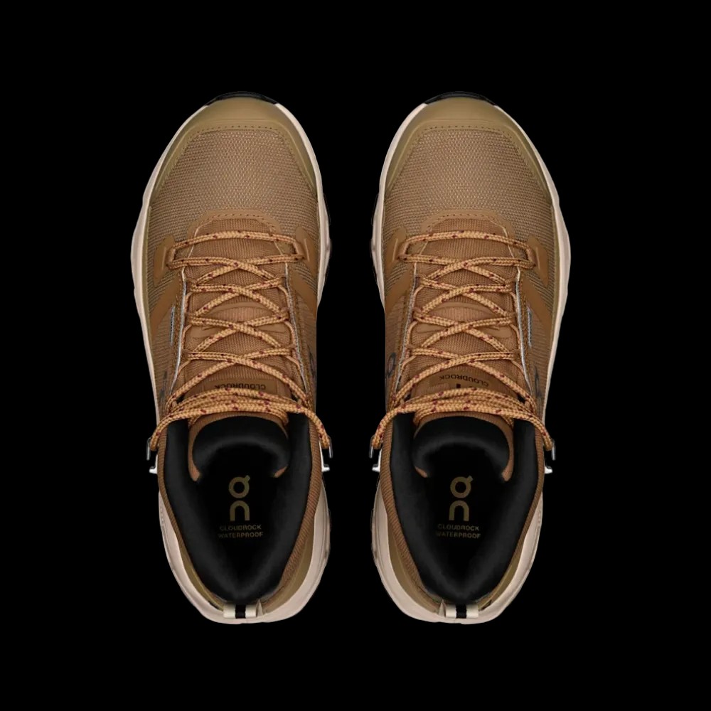 On Running Cloudrock Mid Waterproof Sphinx Sand - HypeFly India View 5