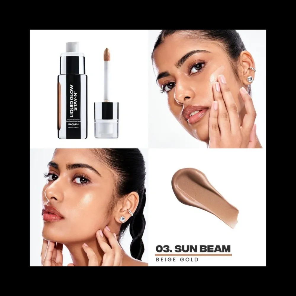 SACHEU Liquid Glow STAY-N All-Day Illuminator - Sun Beam - HypeFly India View 4