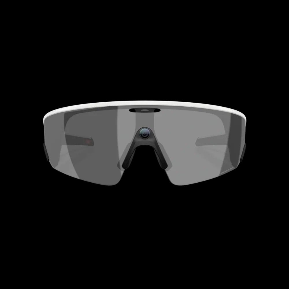 Meta x Oakley Sunglass Vanguard Prizm Black Lenses with White Frame - HypeFly India View 2