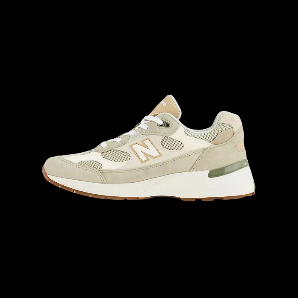 New Balance 992 Made in USA 'Olivine' - HypeFly India View 3