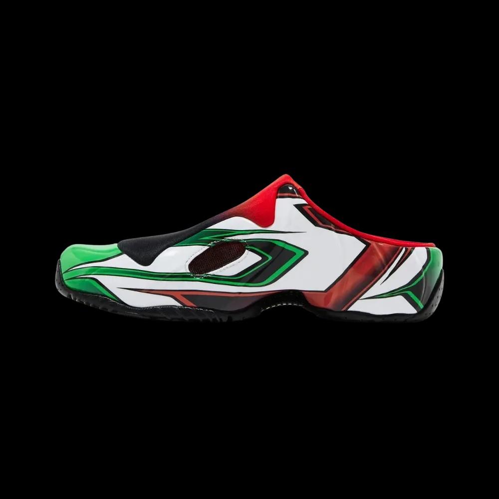 Nike Supreme x Clogposite 'White Gym Red Green' - HypeFly India View 3