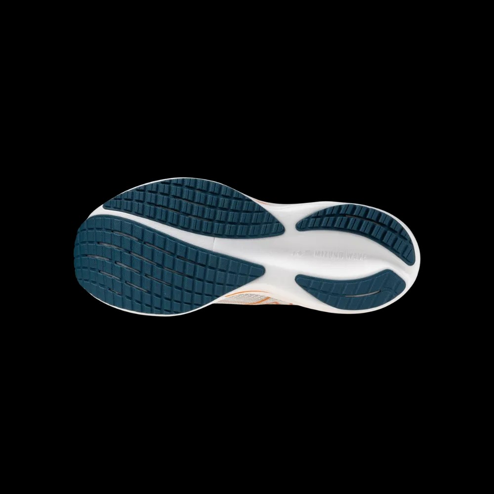 Mizuno Wave Rider 29 Gf White-Autumn Sunset - HypeFly India View 2
