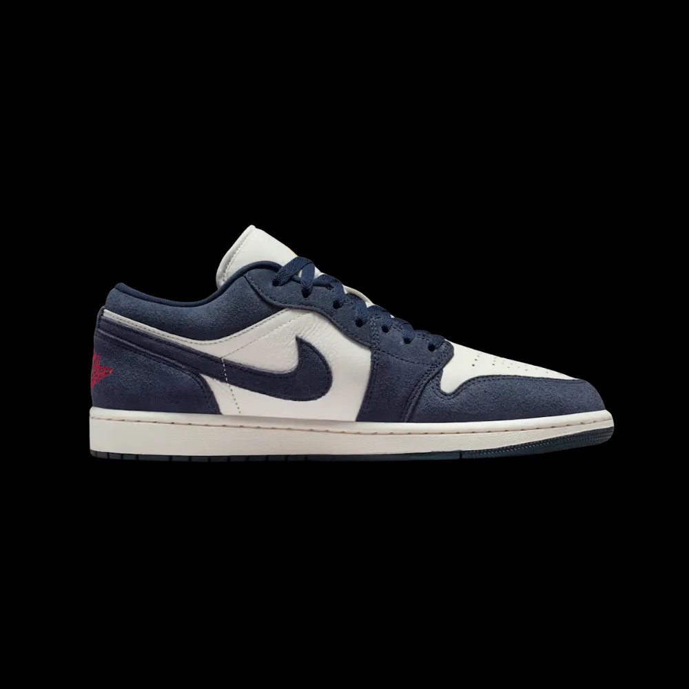 Air Jordan 1 Low SE Obsidian Suede - HypeFly India View 1