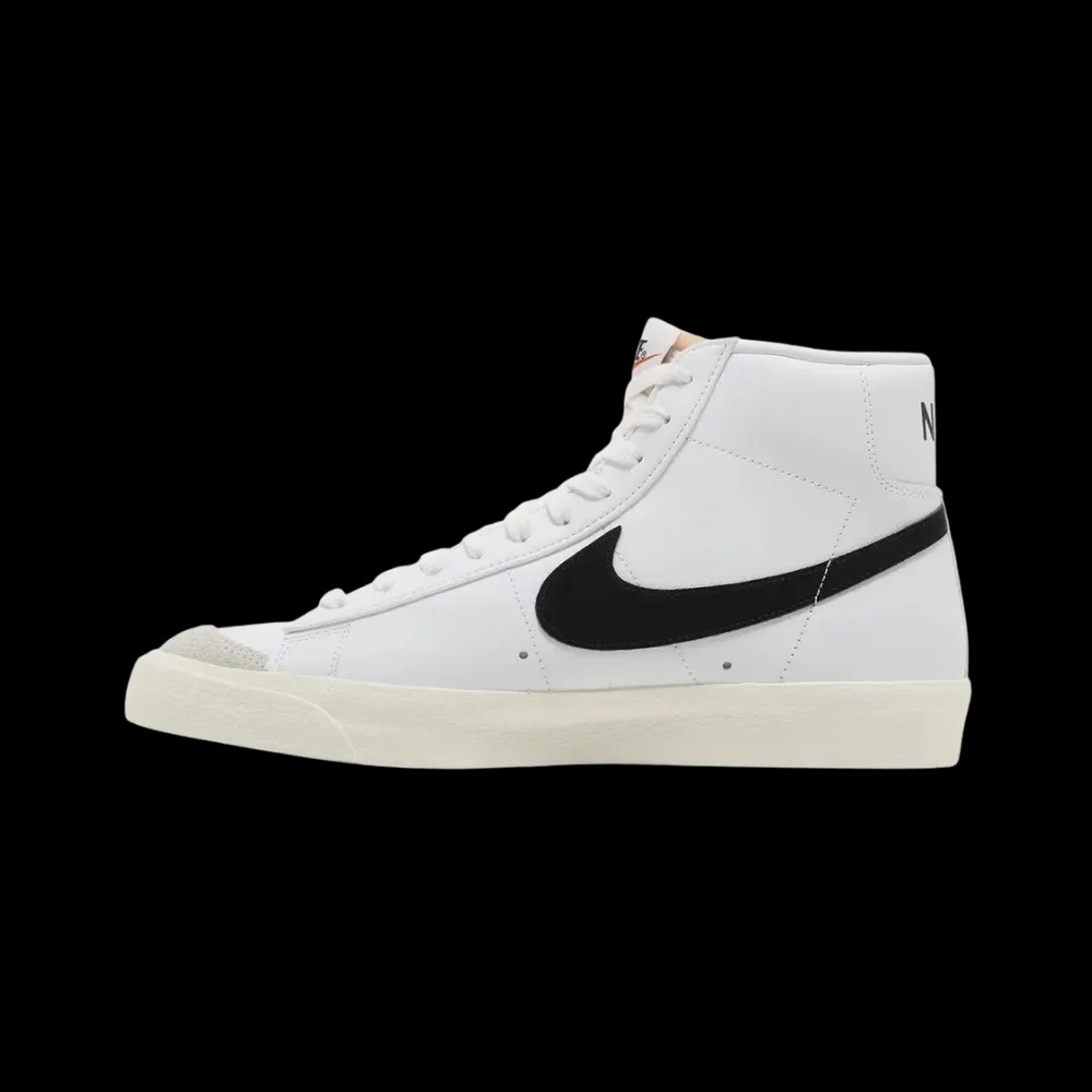 Nike Blazer Mid '77 Vintage 'White Black' - HypeFly India View 3