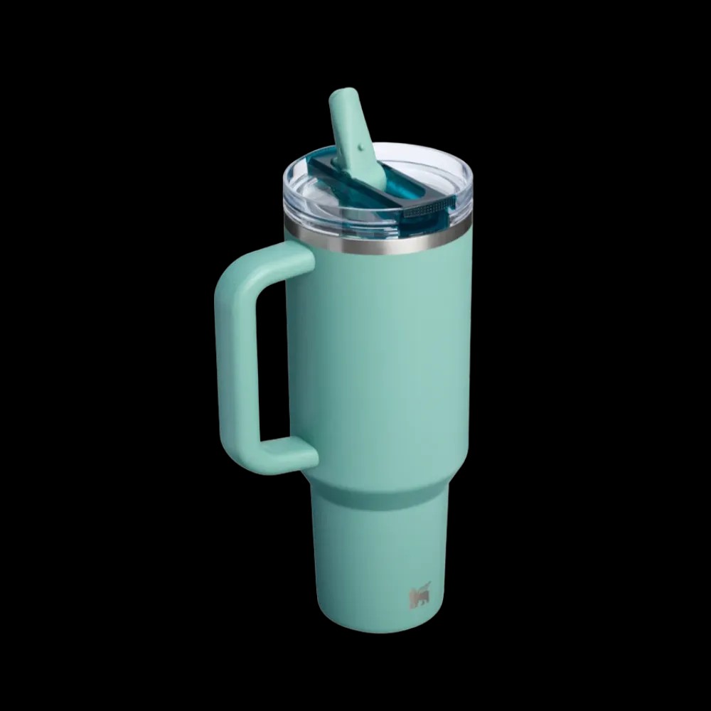 Stanley Quencher ProTour Flip Straw Tumbler 40 OZ Spring Green - HypeFly India View 2