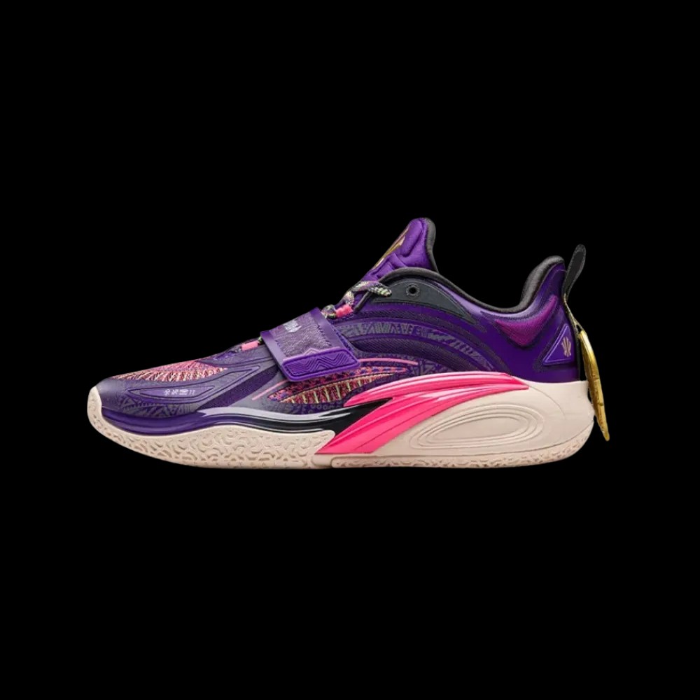 Anta KAI 1 “Court Artist” Purple/Pink/White - HypeFly India View 2