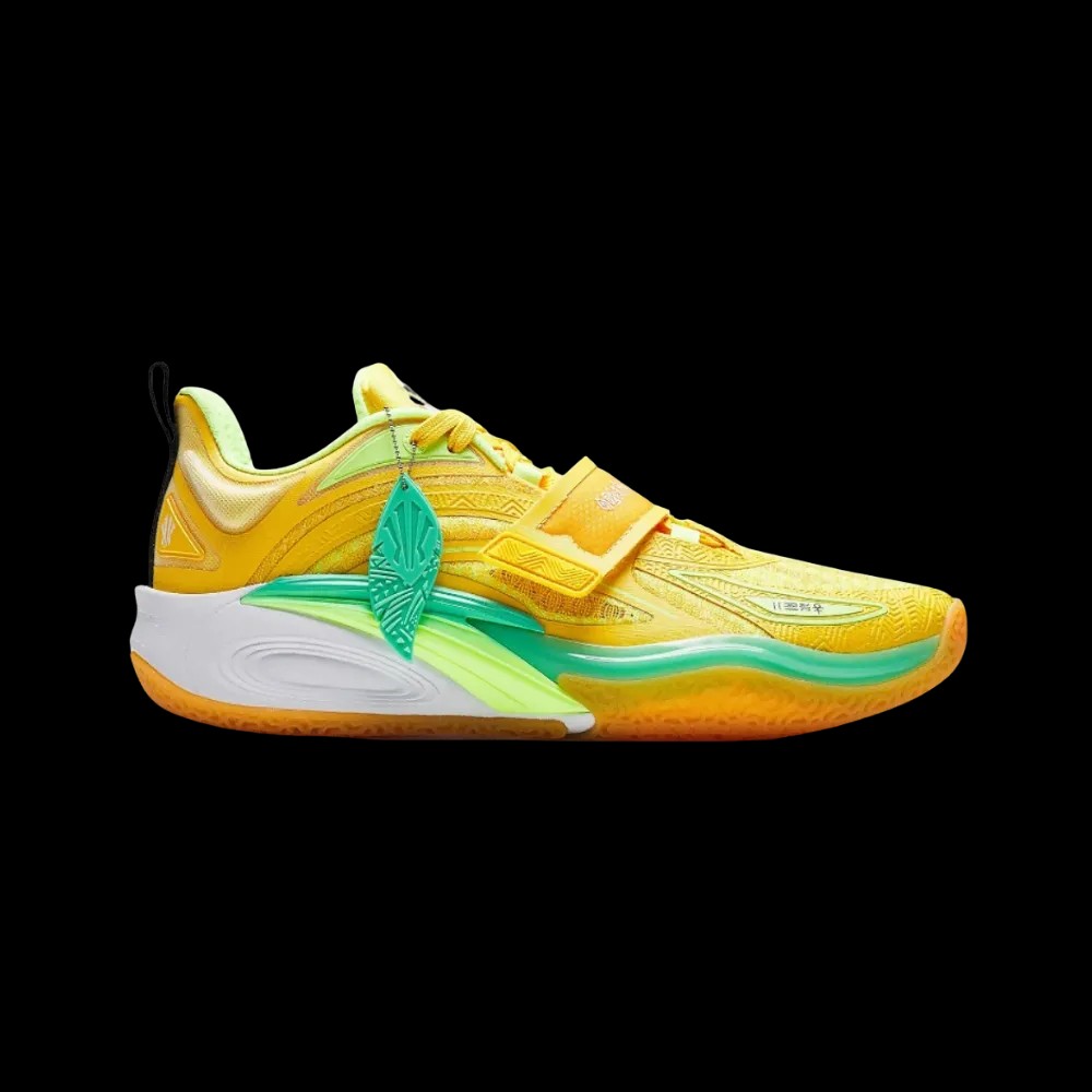 Anta KAI 1 Playoffs Energy Yellow/Green - HypeFly India View 1
