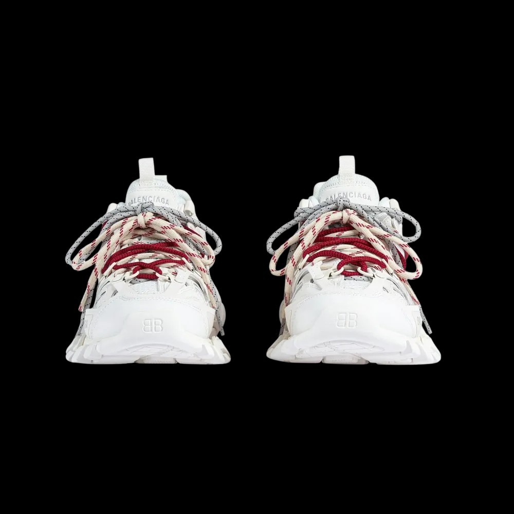 Balenciaga Track Trail Laces Sneaker In White - HypeFly India View 4