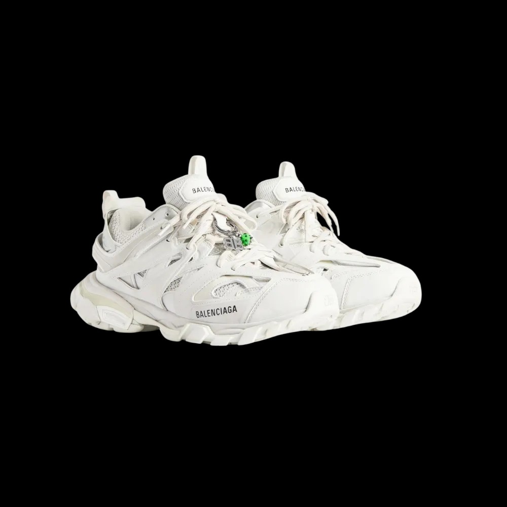 Balenciaga Track Sneaker With Charms In White - HypeFly India View 5