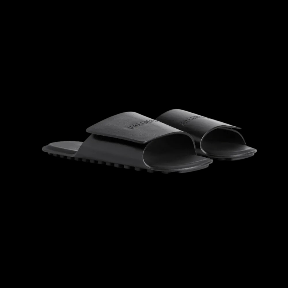 Balenciaga Portofino Mule In Black - HypeFly India View 5