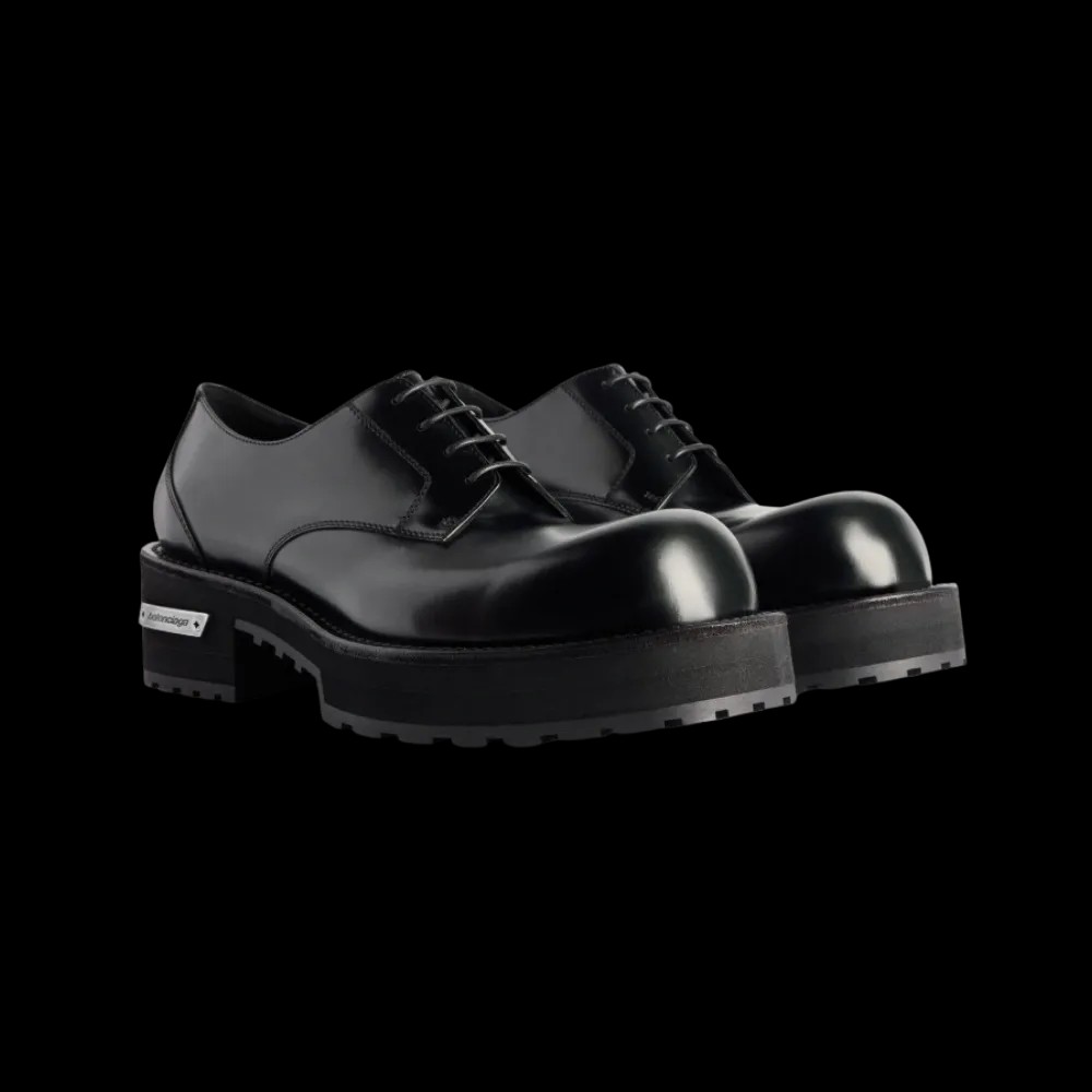 Balenciaga Venom Derby In Black - HypeFly India View 5