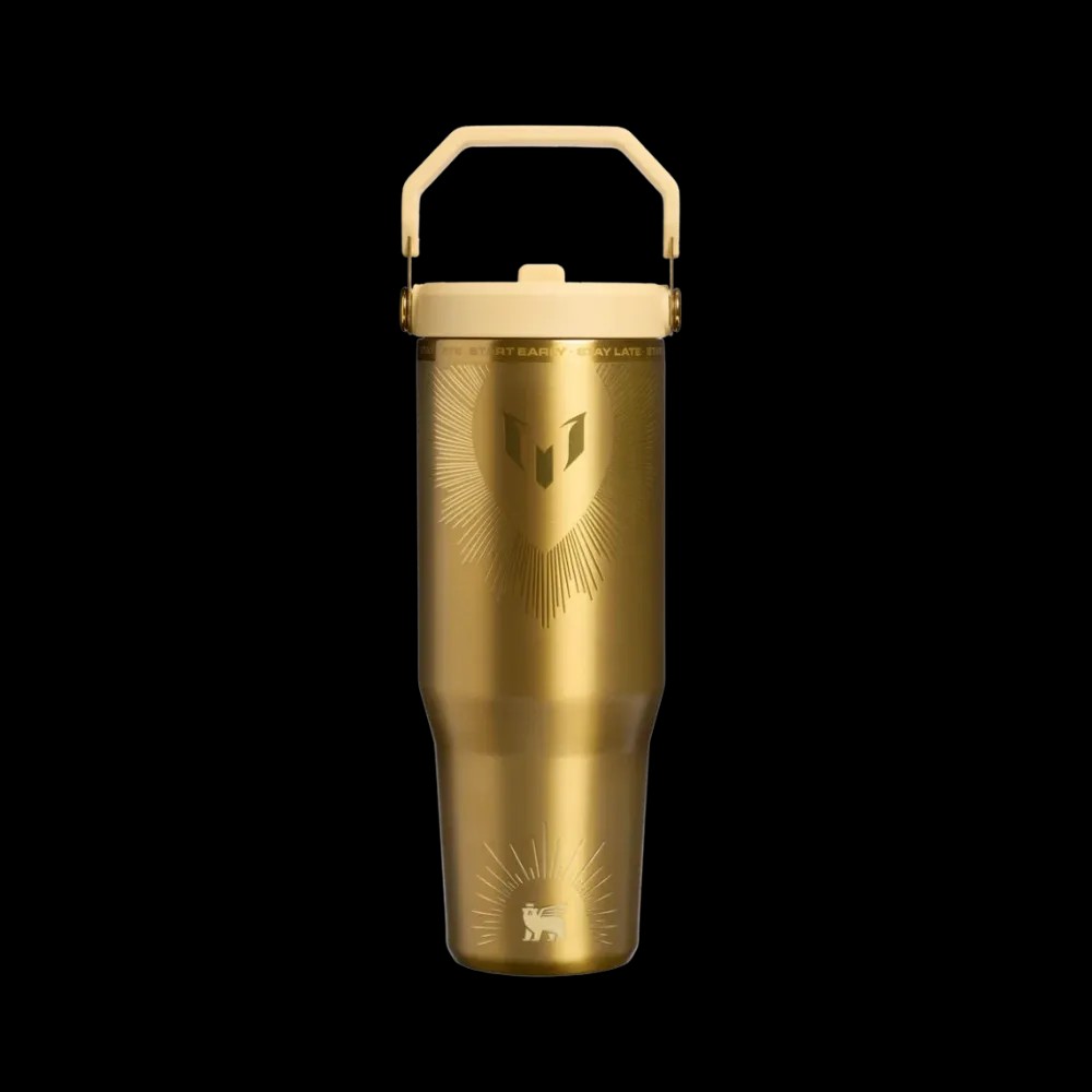 The Messi x Stanley IceFlow™ Flip Straw Tumbler 30 OZ 'Messi Legacy' - HypeFly India View 3