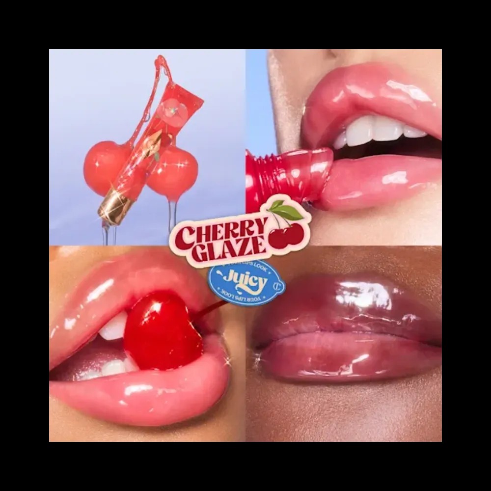 Charlotte Tilbury Unreal Lips Healthy Glow Nectar Oil Juicylicious Cherry Glaze - HypeFly India View 3