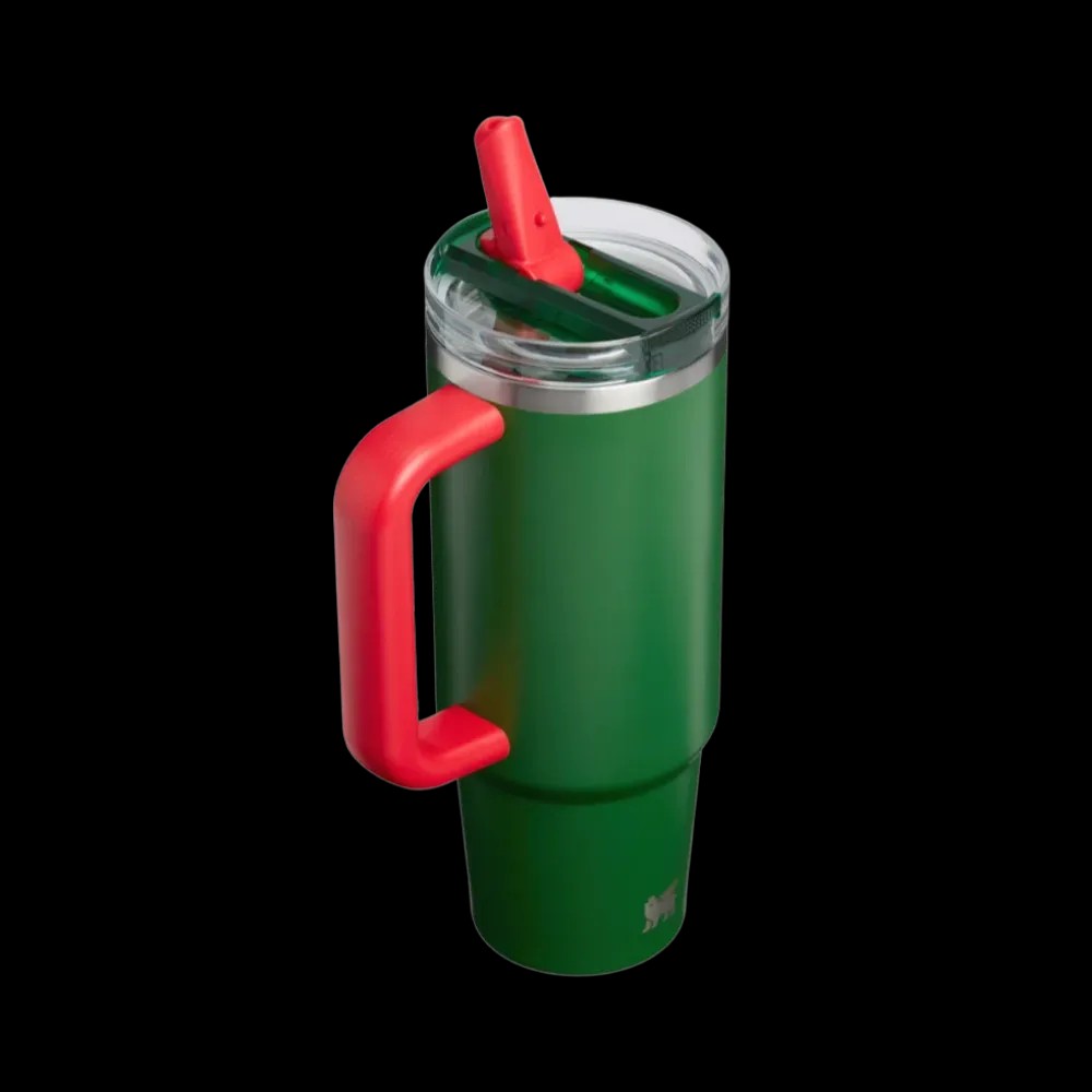 Stanley Country Collection Quencher Protour Flip Straw Tumbler Team Dark Green Red 30 OZ - HypeFly India View 3