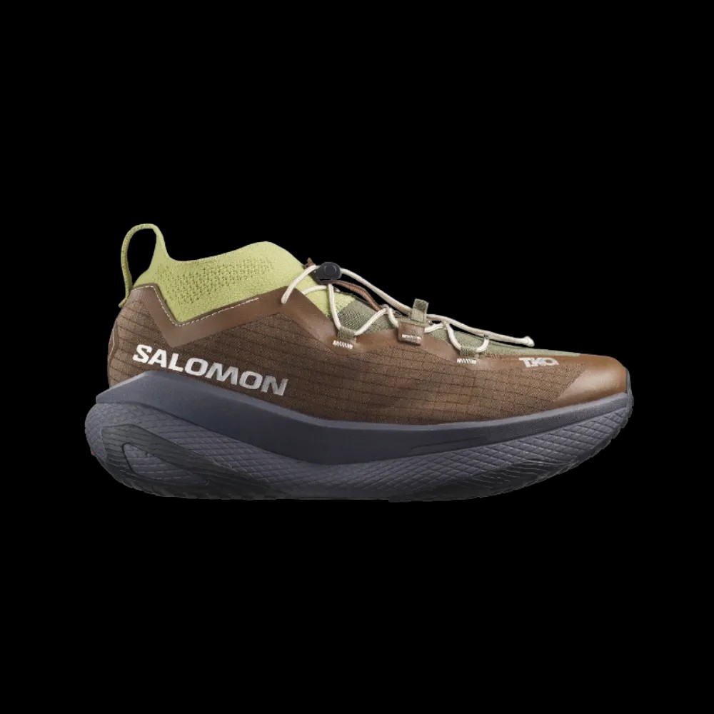 Salomon Pas Normal Studios Gravel Running Dark Earth - HypeFly India View 1