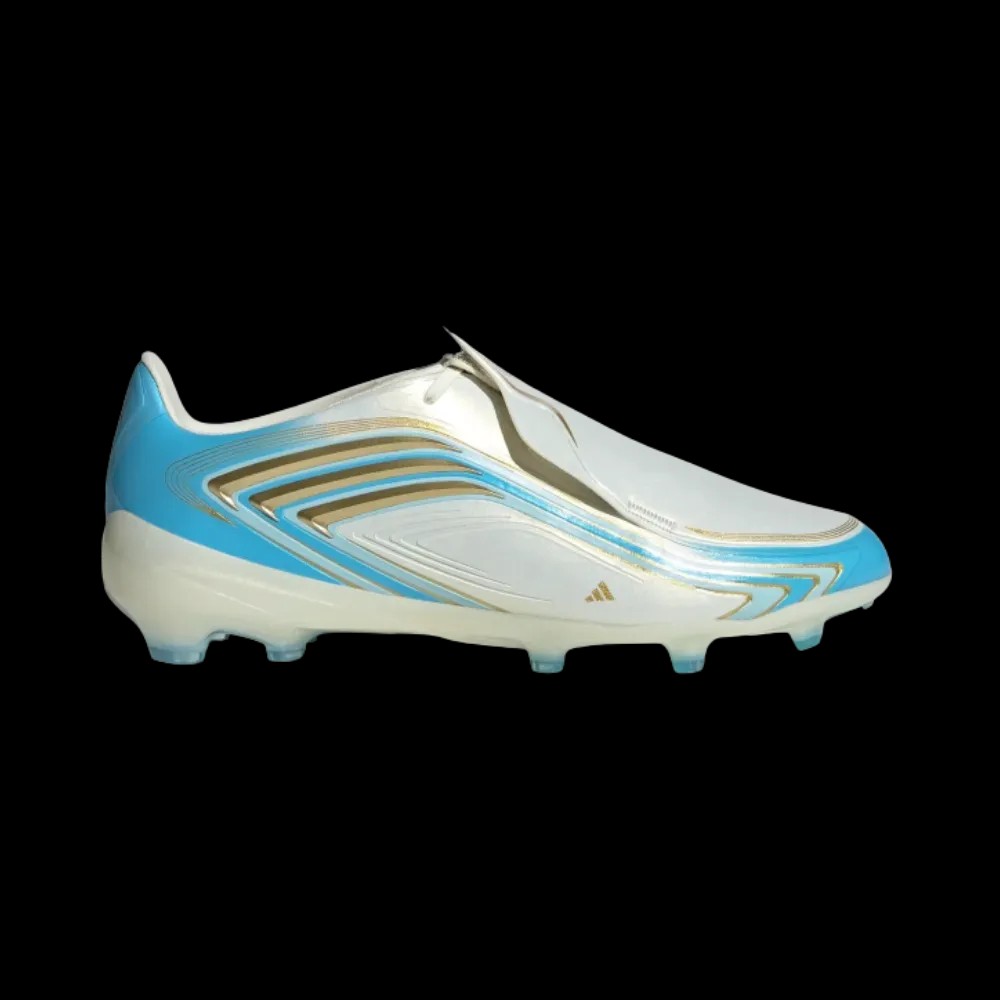 Adidas F50 Messi Elite Firm Ground Soccer Cleats Kids Icey Blue - HypeFly India View 1
