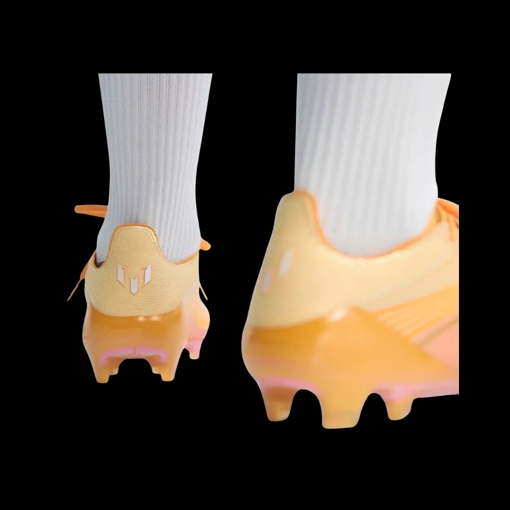 Adidas F50 Messi Elite Firm Ground Soccer Cleats Ice Tangerine - HypeFly India View 3