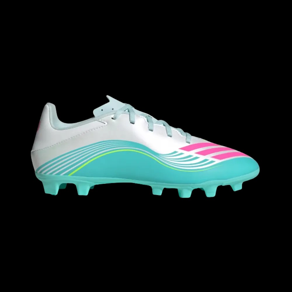 Adidas F50 Messi Club Firm Multi Ground Soccer Cleats Lucid Pink - HypeFly India View 1